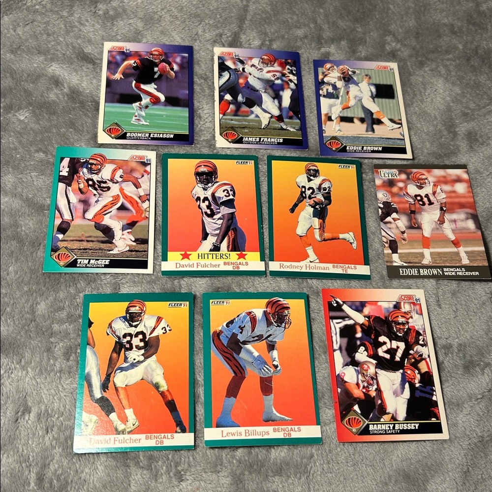 Cincinnati Bengals Lot Of 10 Cards